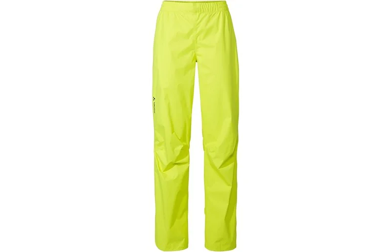 Sykkelbukser Vaude Women's Drop Pants II Neon Yellow v:5520707