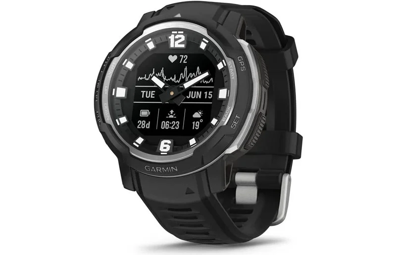Garmin Treningsklokke Instinct Crossover - Standard Edition Black v:1579251