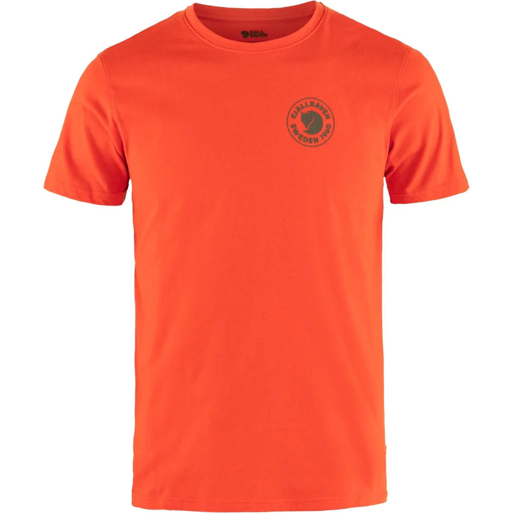 Fjällräven Men's 1960 Logo T-shirt Flame Orange v:8116757