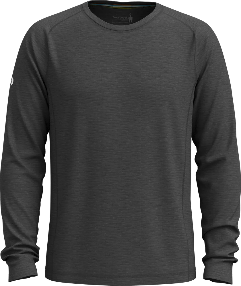 Smartwool Men's Merino Sport Ultralite Long Sleeve Charcoal Heather v:6222067