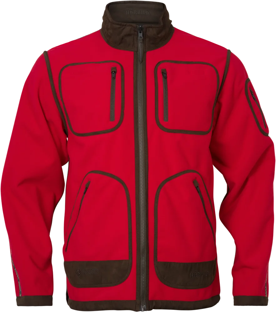 Härkila Men's Kamko Regal Rev Fleece Red/brown v:6145883