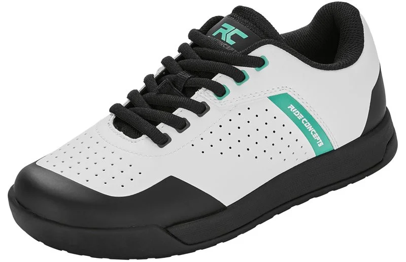 Ride Concepts Sykkelsko Hellion Elite for damer White/Aqua v:1815754