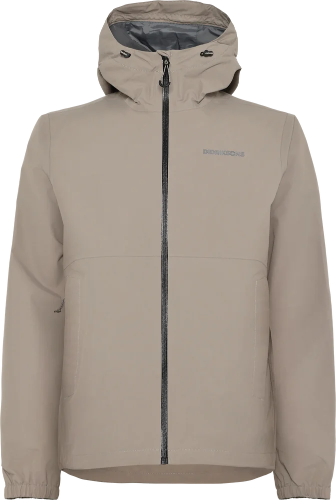 Didriksons Men’s Dario Jacket 2 Ash Brown v:2090995 Didriksons Men’s Dario Jacket 2 Ash Brown v:2090995