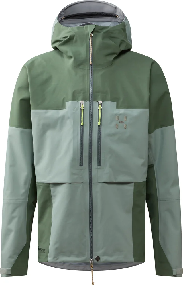 Haglöfs Men's Spitz GORE-TEX Pro II Jacket Dew Green/chlorophyll Green v:5124141