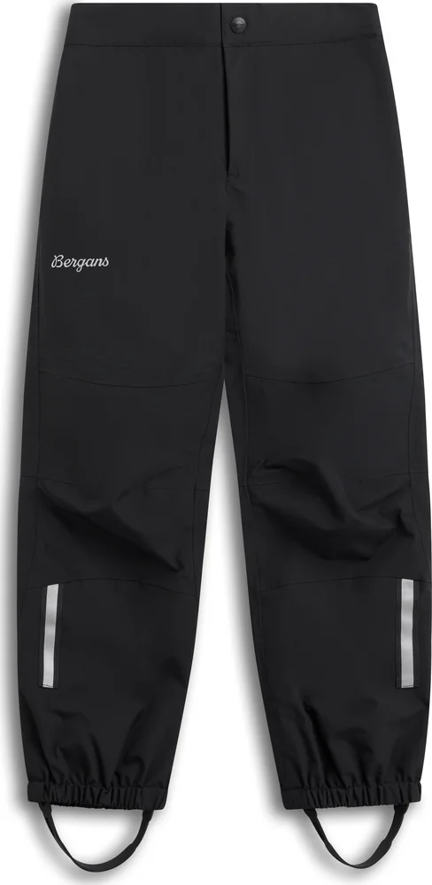 Bergans Kids’ Lilletind 2L Shell Pants Black v:7245407 Bergans Kids’ Lilletind 2L Shell Pants Black v:7245407