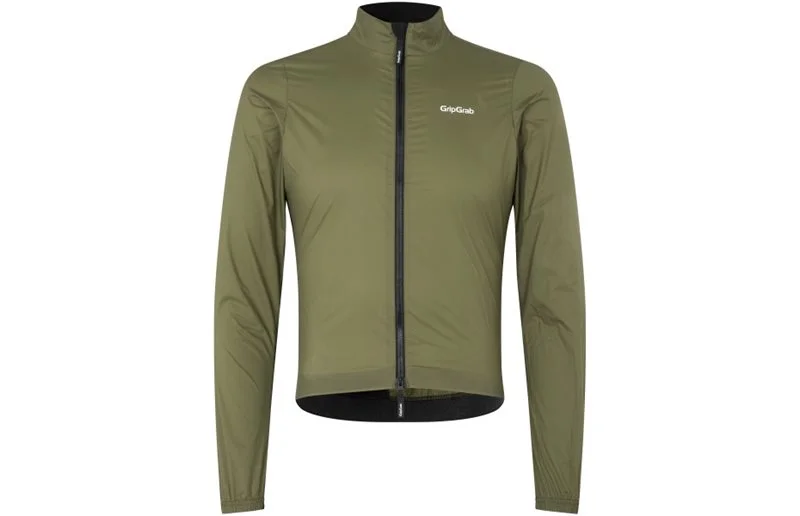 Sykkeljakke GripGrab PACR Windproof Lightweight Jacket Olive Green v:3699441