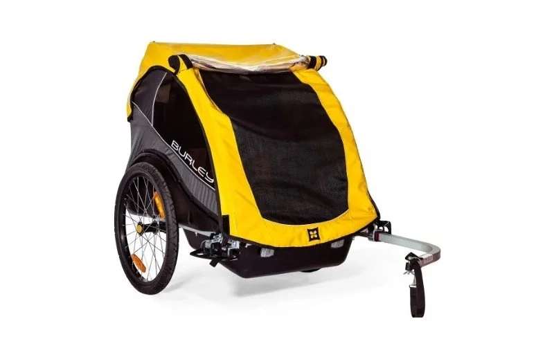 Sykkelvogn Burley Kids Trailer Rental Cub Yellow/Black v:1487330