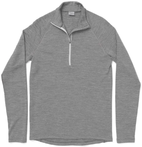M's Desoli Thermal Half Zip College Grey v:2534243