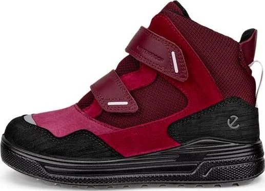 Ecco Kids’ Ecco Urban Snow Mid Black/red Plum/dark Ruby v:3950617