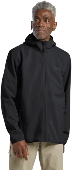 Jack Wolfskin Men’s Bornberg Hoody Black v:4978548 Jack Wolfskin Men’s Bornberg Hoody Black v:4978548