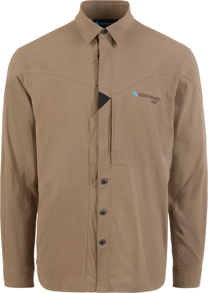 Klättermusen Men’s Garm Long Sleeve Shirt Wren Brown v:6797161 Klättermusen Men’s Garm Long Sleeve Shirt Wren Brown v:6797161
