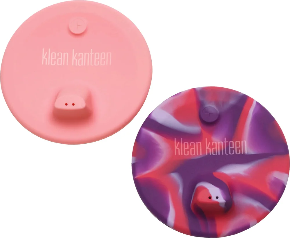 Klean Kanteen Kid Cup Sippy Lid 2-Pack Pink Tie Dye v:6605477