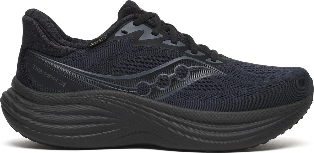 Saucony Men's Triumph 24 GORE-TEX Triple Black v:6819550