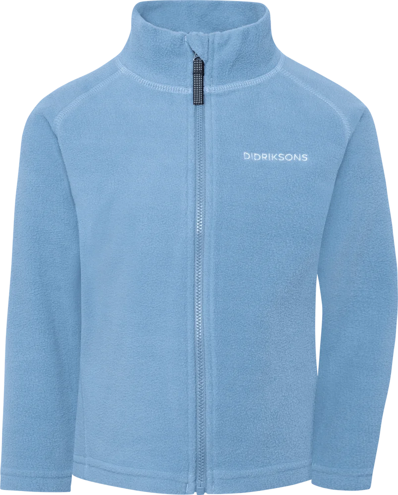 Didriksons Kids' Monte Full Zip 10 Winter Blue v:3220915