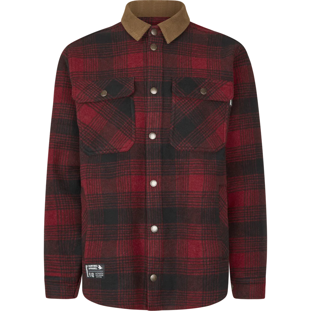 Seeland Men’s Canada Yukon Shirt Red Check v:4354030