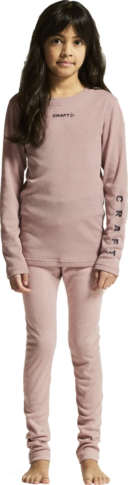 Craft Juniors' Core Warm Baselayer Set Charm/Dark Plum v:2298304