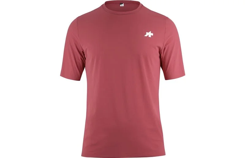 Sykkeltrøye Assos Tactica Post Ride T-Shirt T5 Deadly Berry v:1701610