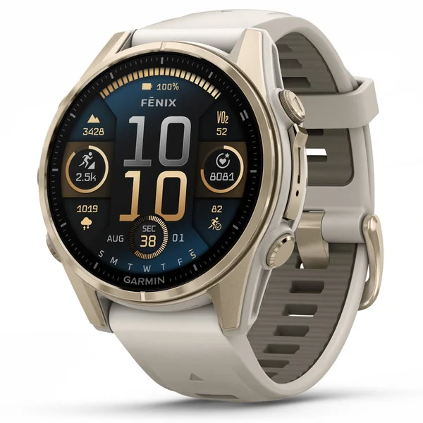 fenix 8 AMOLED 43mm Sapphire Soft Gold SS / Fog Gray v:2699384 fenix 8 AMOLED 43mm Sapphire Soft Gold SS / Fog Gray v:2699384