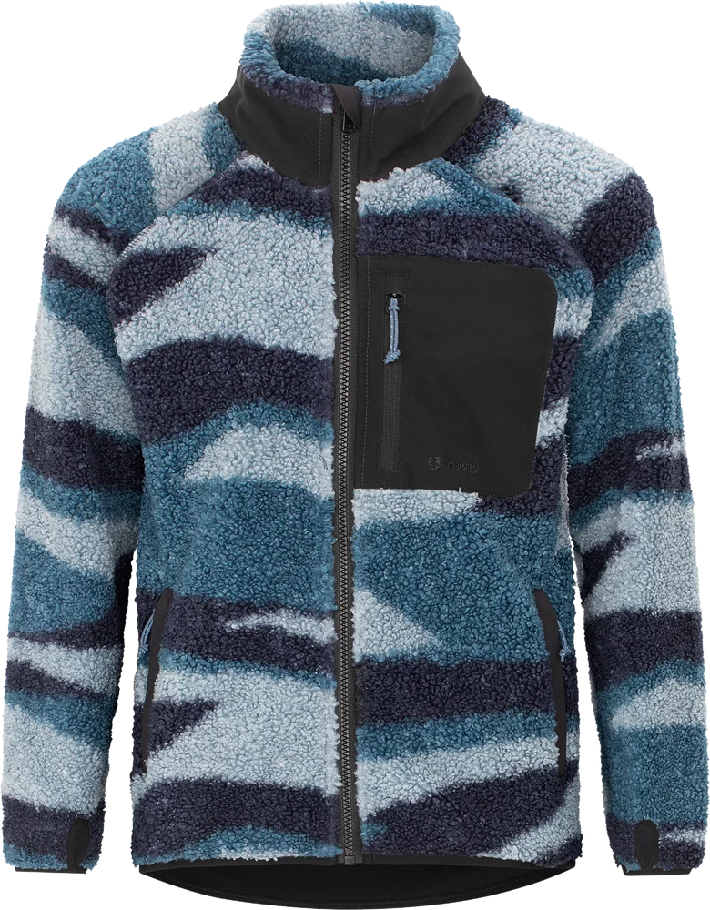 Urberg Junior’s Printed Pile Fleece Jacket Blue Aop v:6870483 Urberg Junior’s Printed Pile Fleece Jacket Blue Aop v:6870483