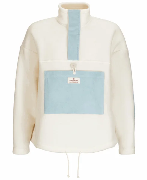 V-Bond Cord Fleece Womens Natural/Blue Sky v:9364014