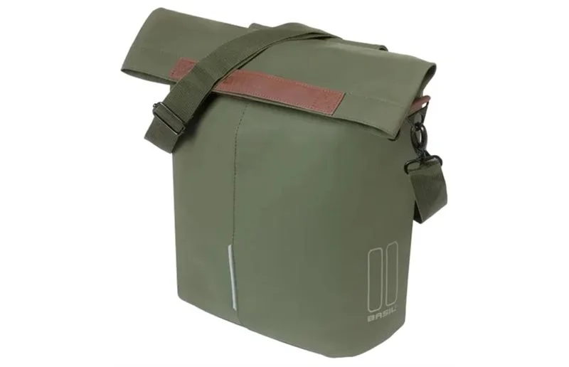 Bagasjebrettveske Basil City Shopper MIK Hooks Faux Leather Dark Green v:8581618 Bagasjebrettveske Basil City Shopper MIK Hooks Faux Leather Dark Green v:8581618