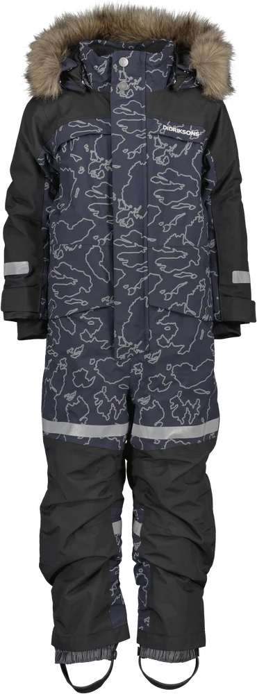 Didriksons Kids’ Bjärven Special Edition Coverall Grundsund Reflective Navy v:7545257 Didriksons Kids’ Bjärven Special Edition Coverall Grundsund Reflective Navy v:7545257