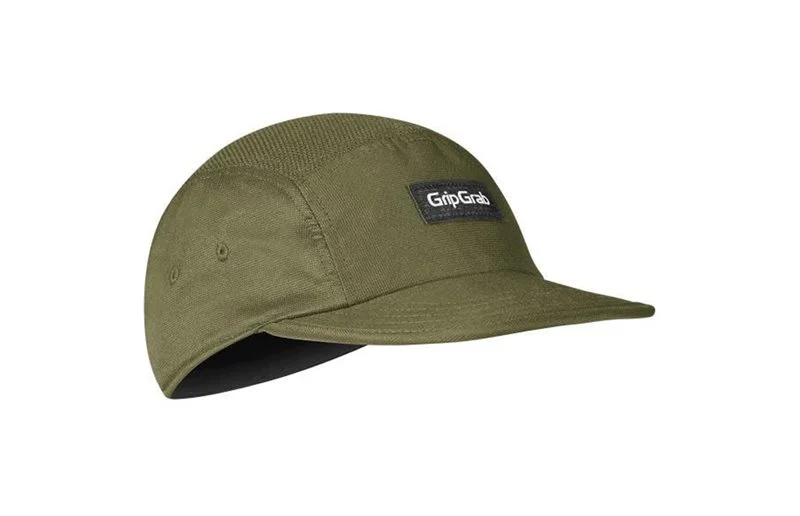 Sykkelcaps GripGrab 5 Panel Cap Olive Green v:4752114 Sykkelcaps GripGrab 5 Panel Cap Olive Green v:4752114