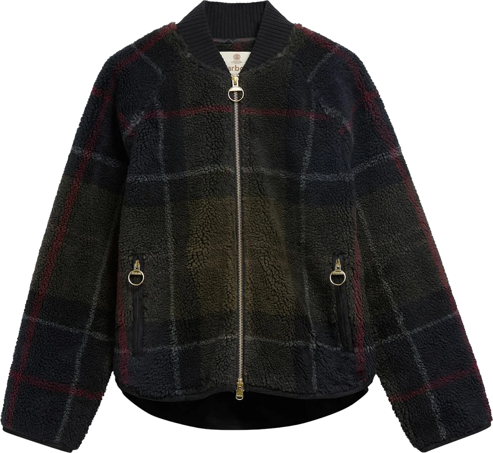 Barbour Women's Barbour Kirklees Fleec Shadow Classic Tartan v:4699772