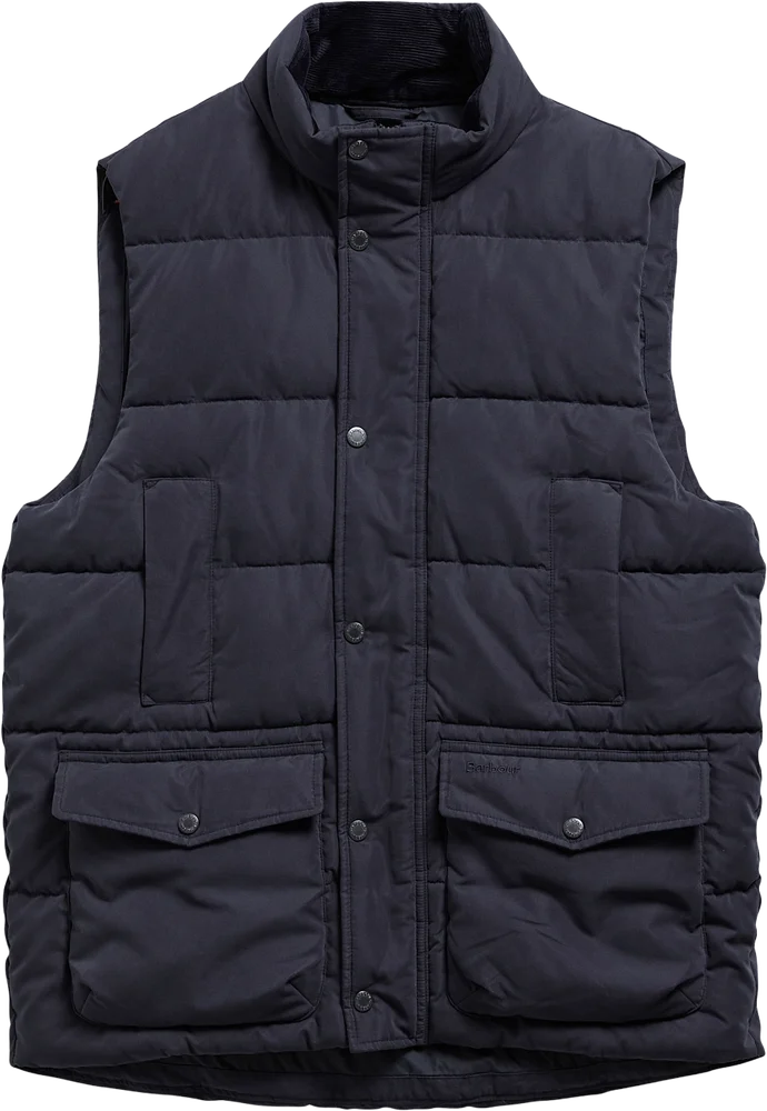 Barbour Men's Lonnen Gilet Dark Navy v:4611623