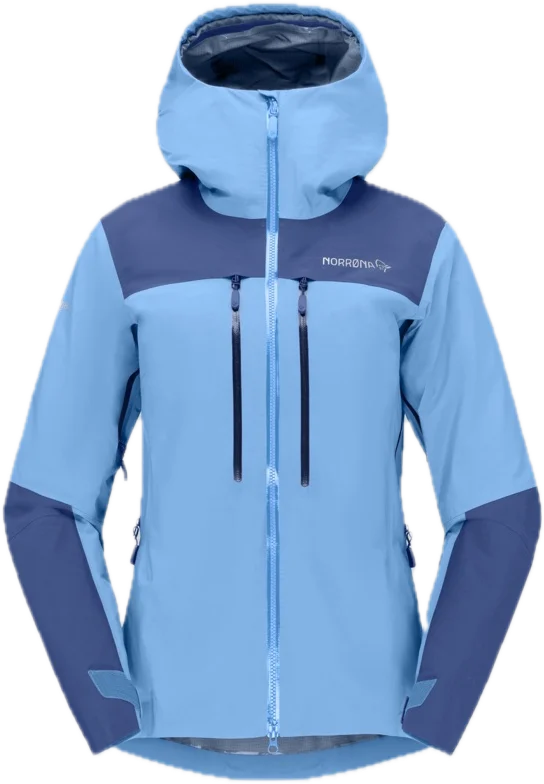 Norrøna Women's Trollveggen GORE-TEX Pro Light Jacket Allure/vintage Indigo v:6619033