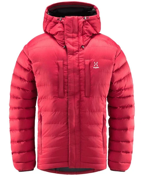 Reliable Down Hood Dala Red/True Black v:4154225