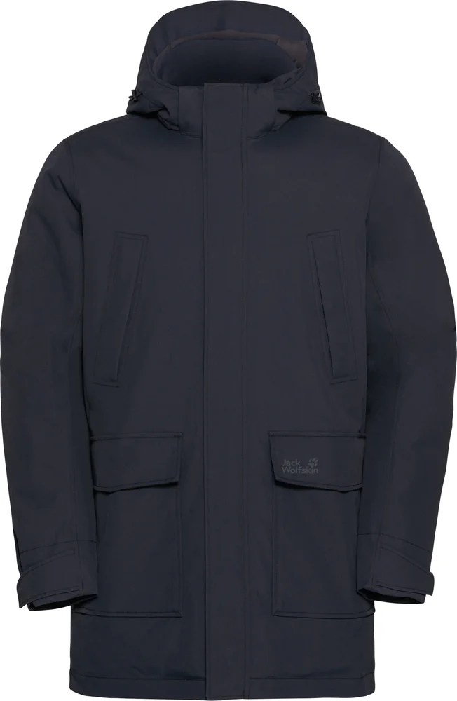 Jack Wolfskin Men’s Canyon Shield Parka Dark Navy v:3274638 Jack Wolfskin Men’s Canyon Shield Parka Dark Navy v:3274638