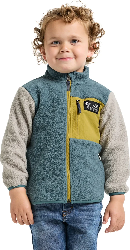 Didriksons Kids’ Anten Full Zip Factory Blue v:9776894 Didriksons Kids’ Anten Full Zip Factory Blue v:9776894