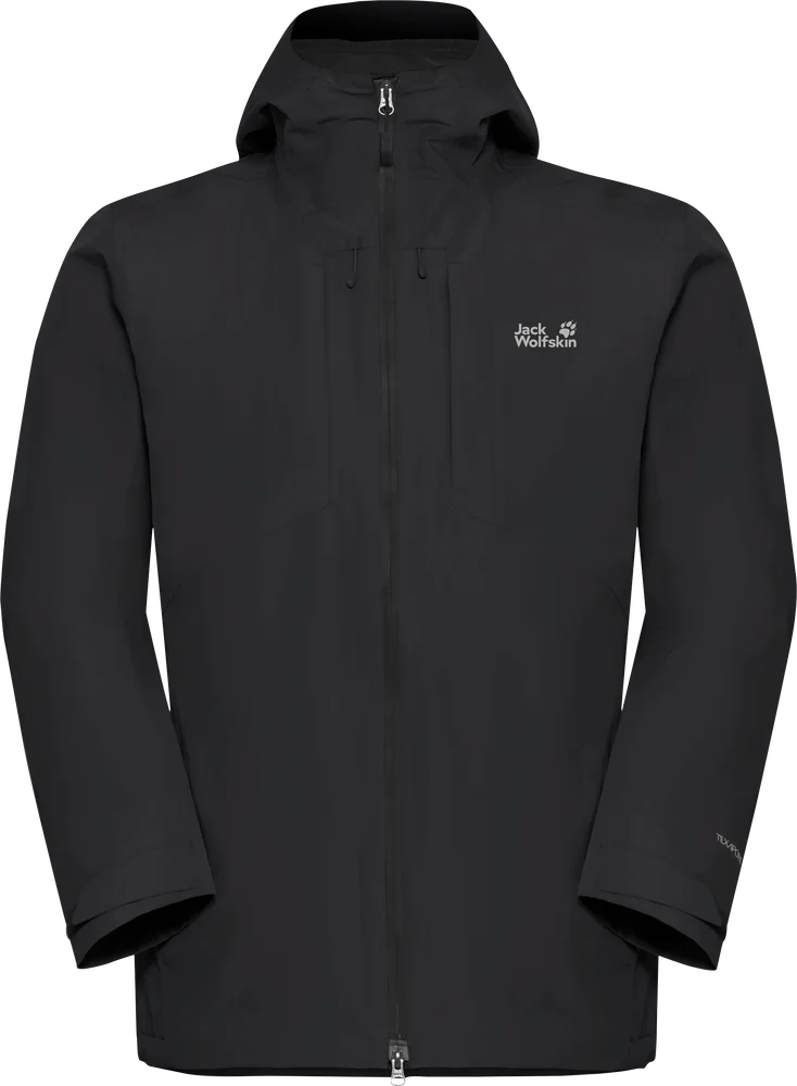 Jack Wolfskin Men's Icecape 3in1 Down Jacket Black v:9305614
