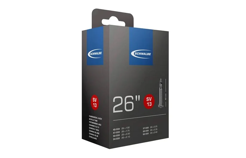 Schwalbe Sykkelslange Sv 13 Standard 40/62-559 Racerventil 40 mm v:1355756