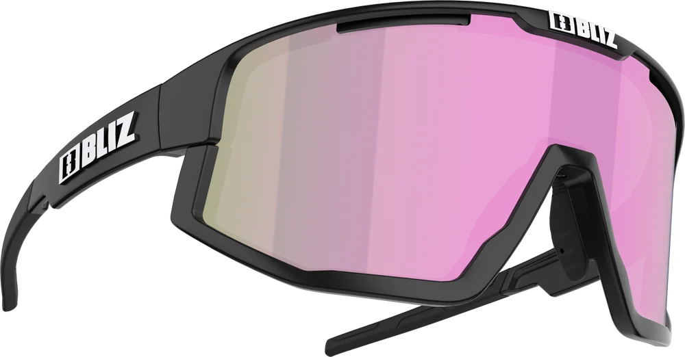 Bliz Fusion Small Matt Black/Brown with Rose Multi v:4185412 Bliz Fusion Small Matt Black/Brown with Rose Multi v:4185412
