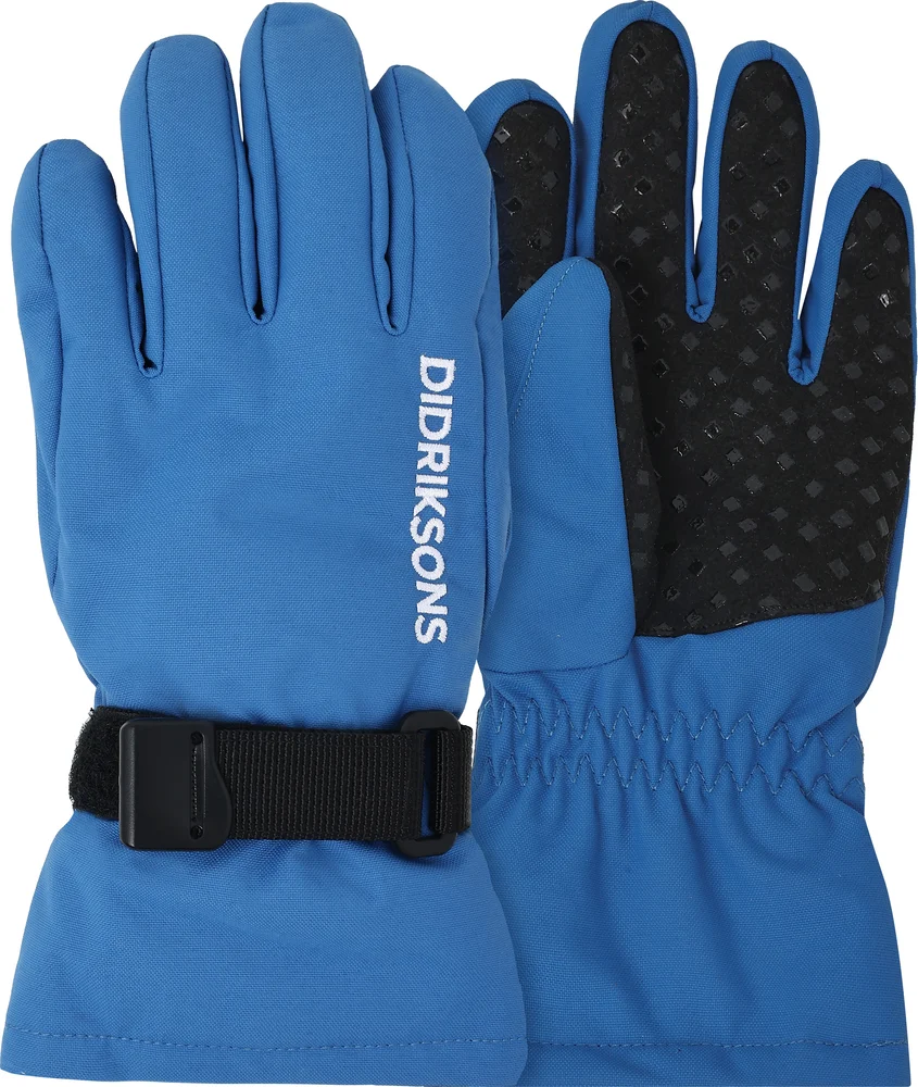 Didriksons Kids’ Biggles Gloves 3 Sapphire Blue v:6281374