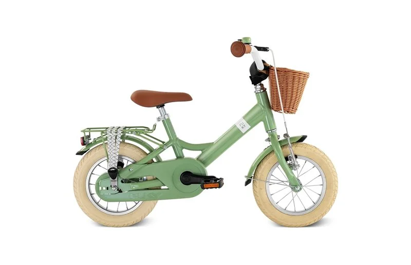 Barnesykkel Puky Youke Classic 12 Retro Green v:9032189 Barnesykkel Puky Youke Classic 12 Retro Green v:9032189