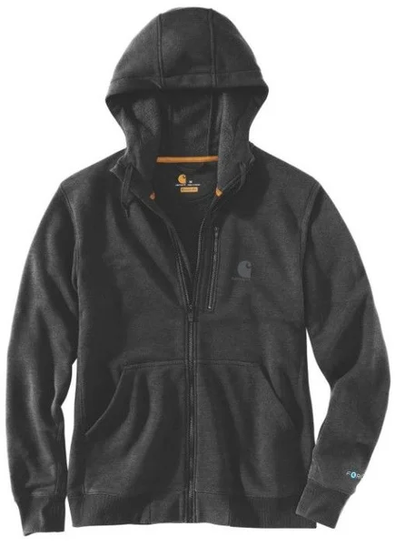 Carhartt M’s Delmont Zip Hooded Sweatshirt Black Heather v:7954924 Carhartt M’s Delmont Zip Hooded Sweatshirt Black Heather v:7954924