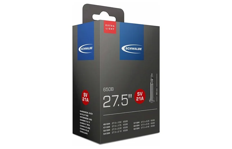 Schwalbe Sykkelslange SV 21A Extra Light 40/62-584 Racerventil 40 mm v:5815070