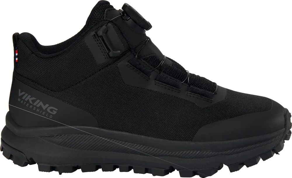Viking Footwear Women's Stride Mid Spike Waterproof Black v:8938346