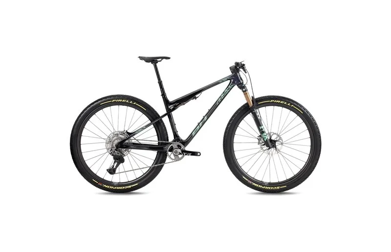 Fulldempet MTB BH Lynx SLS 9.0 Carbon/Light Green/Silver Blue v:9556641