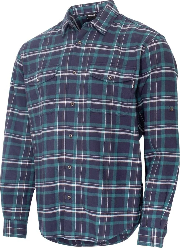 Urberg Men's Trollstein LS Flannel Shirt Blue Nights v:4491763
