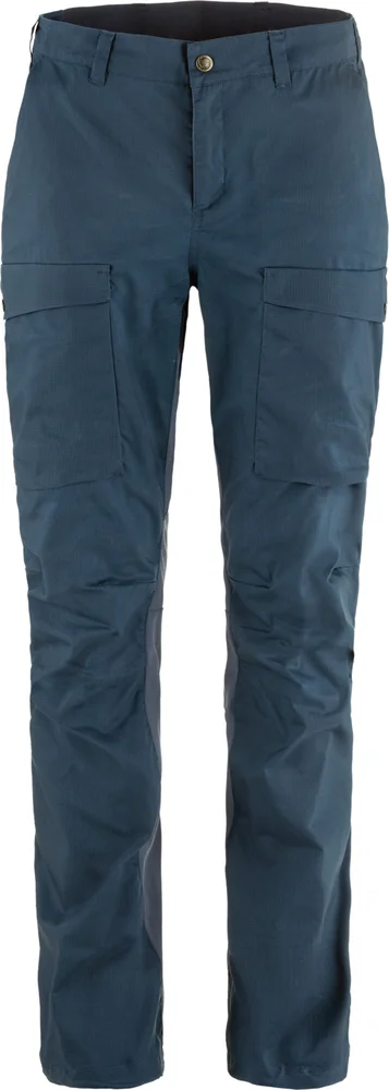 Fjällräven Women's Abisko Hybrid Trail Trousers Navy v:4375325
