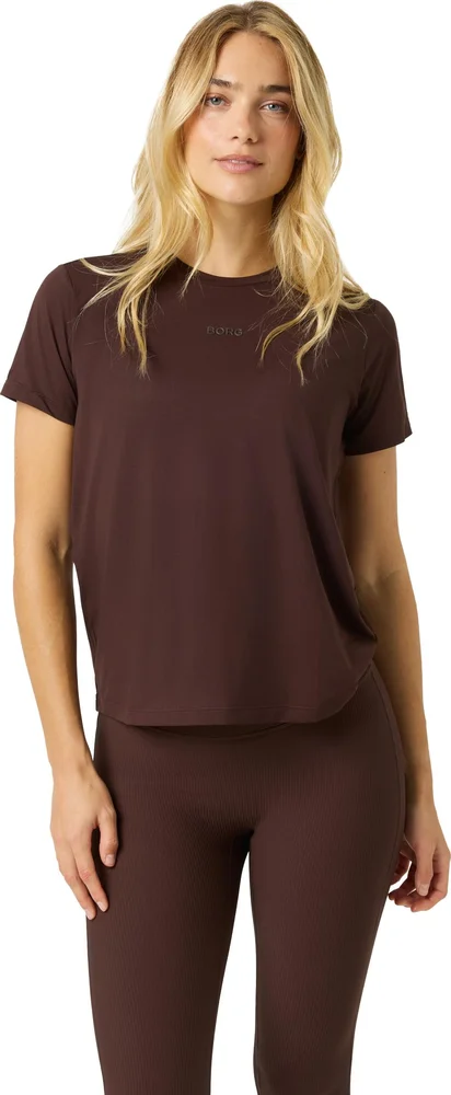 Björn Borg Women’s Borg Sports T-Shirt Coffee Bean v:6544824 Björn Borg Women’s Borg Sports T-Shirt Coffee Bean v:6544824
