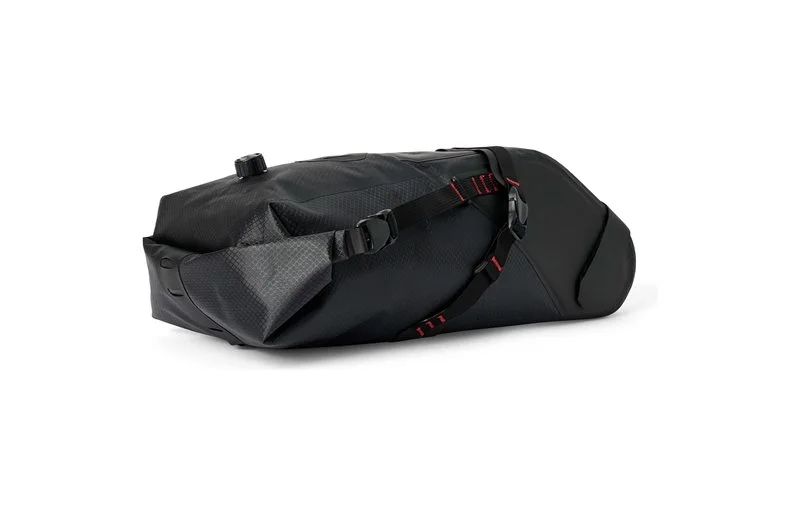 Seteveske USWE Roll-Top Saddle Bag Black v:5822854
