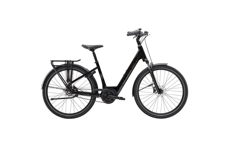 Trek Elsykkel Hybrid District+ 2 Belt Lowstep Trek Black v:6106055