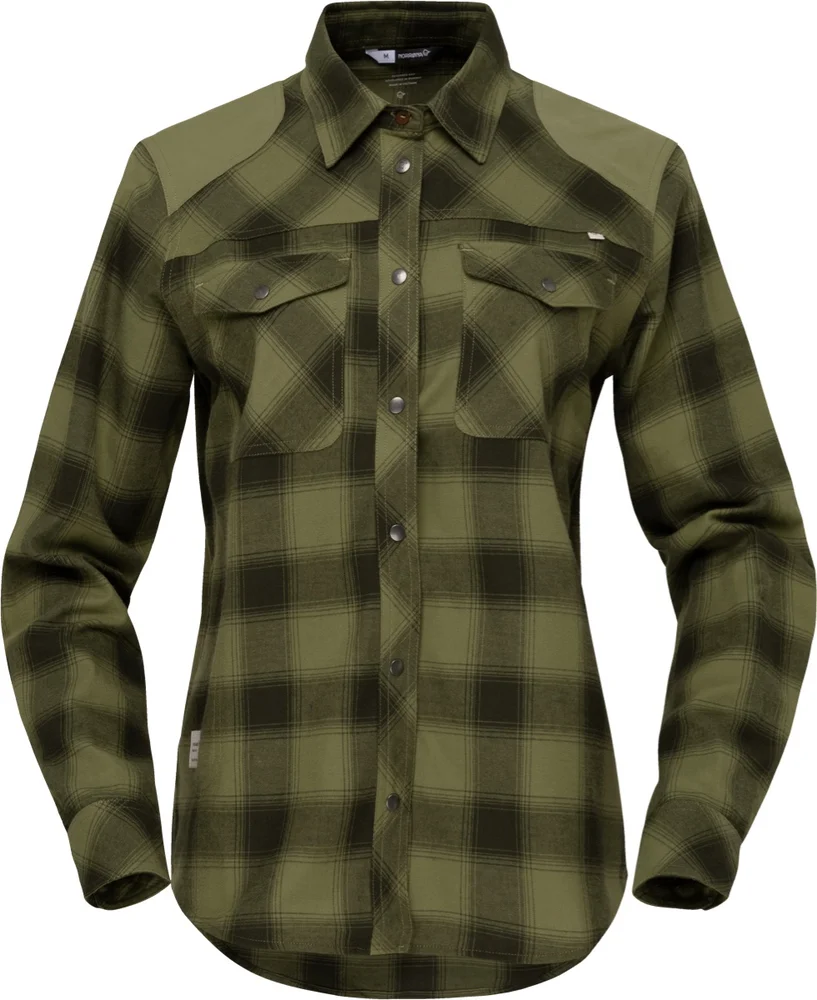 Norrøna Women's Femund Flannel Shirt Rosin v:4341261