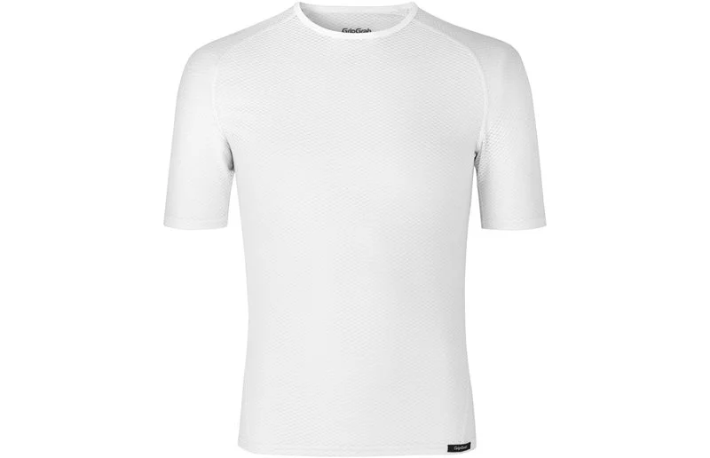 Undertøy GripGrab Ultralight Mesh Short Sleeve Base Layer White v:4781887