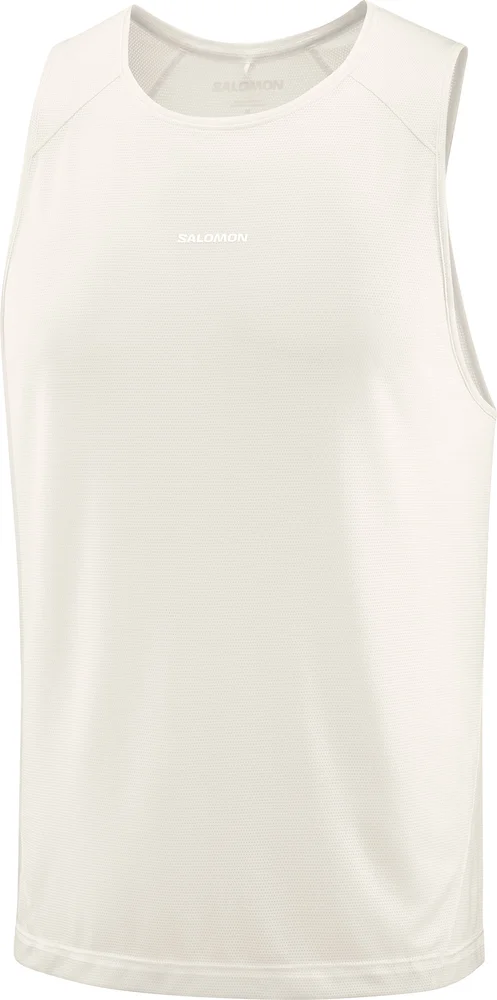 Salomon Men's Shkout Core Tank Whisper White v:9114969